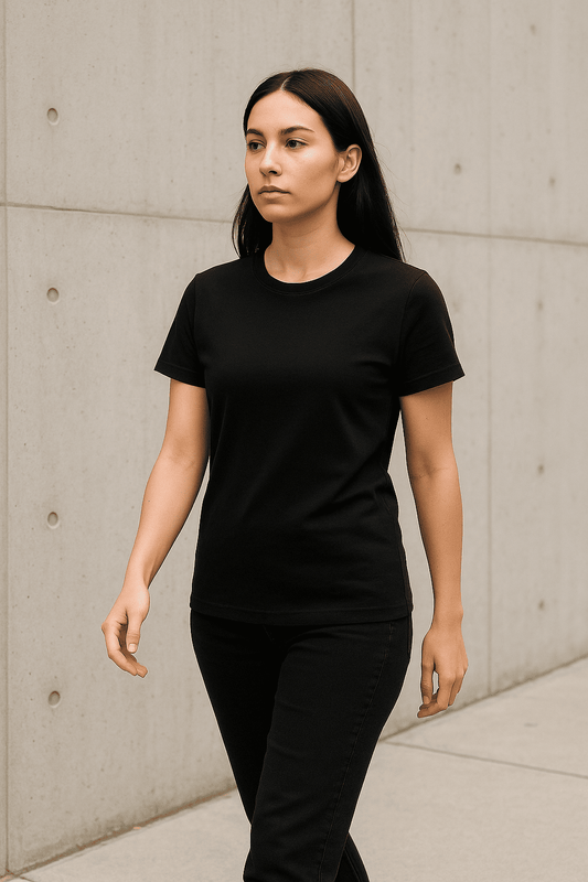 Women Round Neck Tee