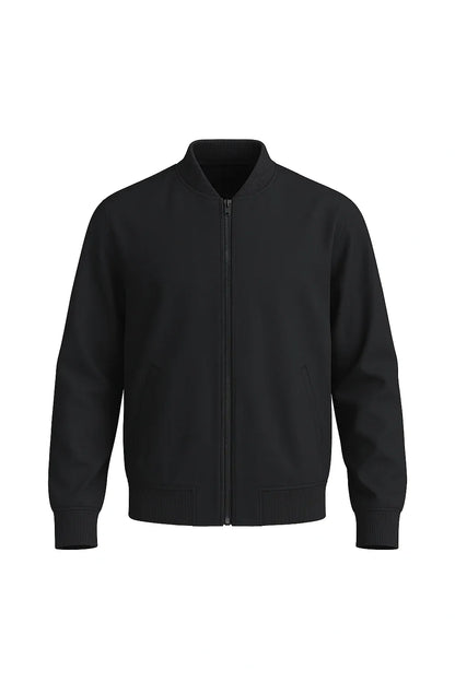 Black jacket on a white background