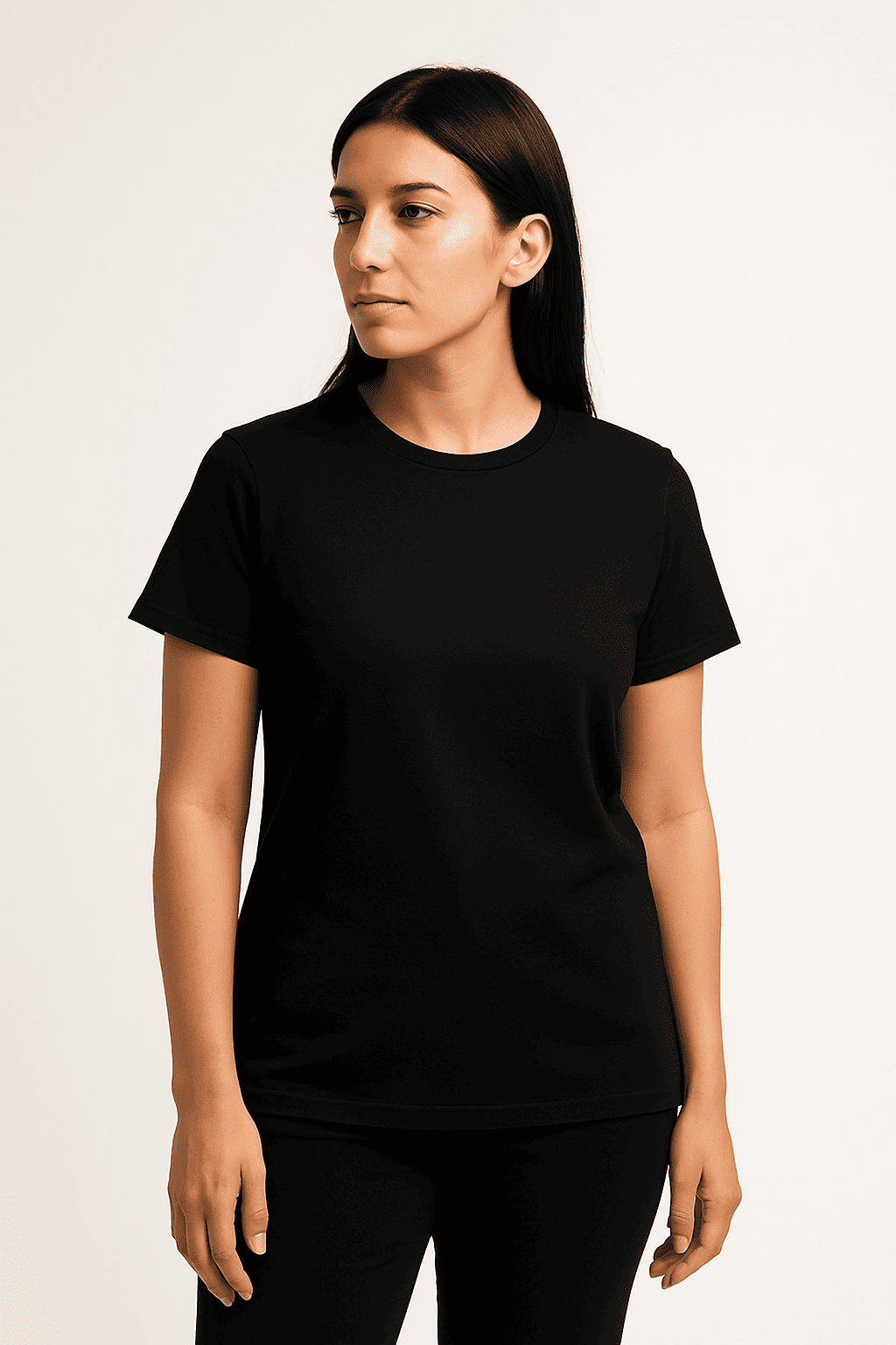 Women Round Neck Tee