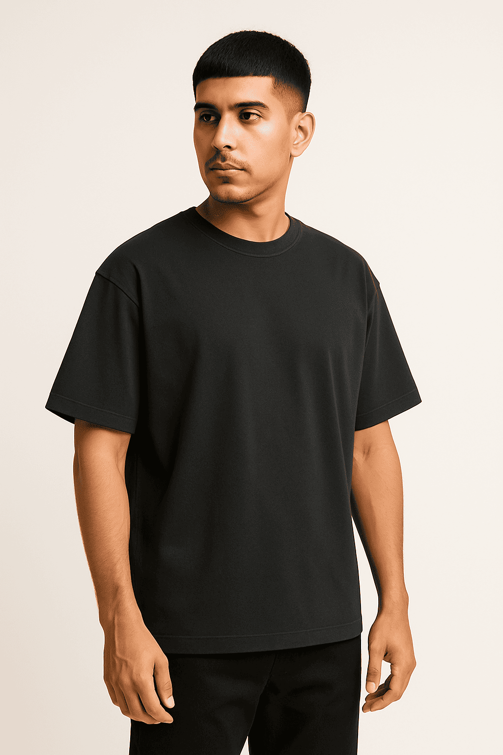 Oversized Round Neck Tee